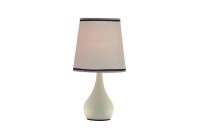 Ore International 15 In Ivory White High Modern Touch Lamp K 816pl throughout size 1000 X 1000