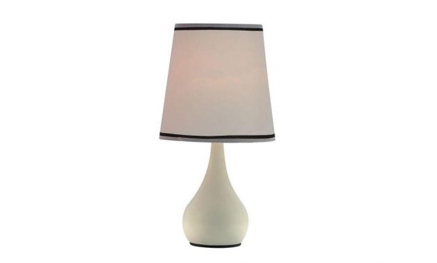 Ore International 15 In Ivory White High Modern Touch Lamp K 816pl throughout size 1000 X 1000