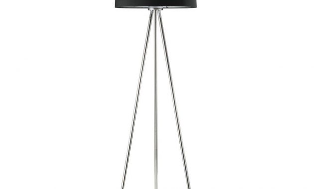 Ore International 59 In 3 Legged Black Floor Lamp 31181bk The with regard to size 1000 X 1000