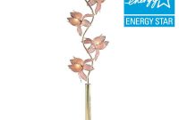Ore International 73 In Pink And Gold Floor Lamp K9334g The Home regarding measurements 1000 X 1000