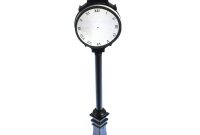 Outdoor Clock Lamp Post Outdoor Ideas within dimensions 2000 X 1951