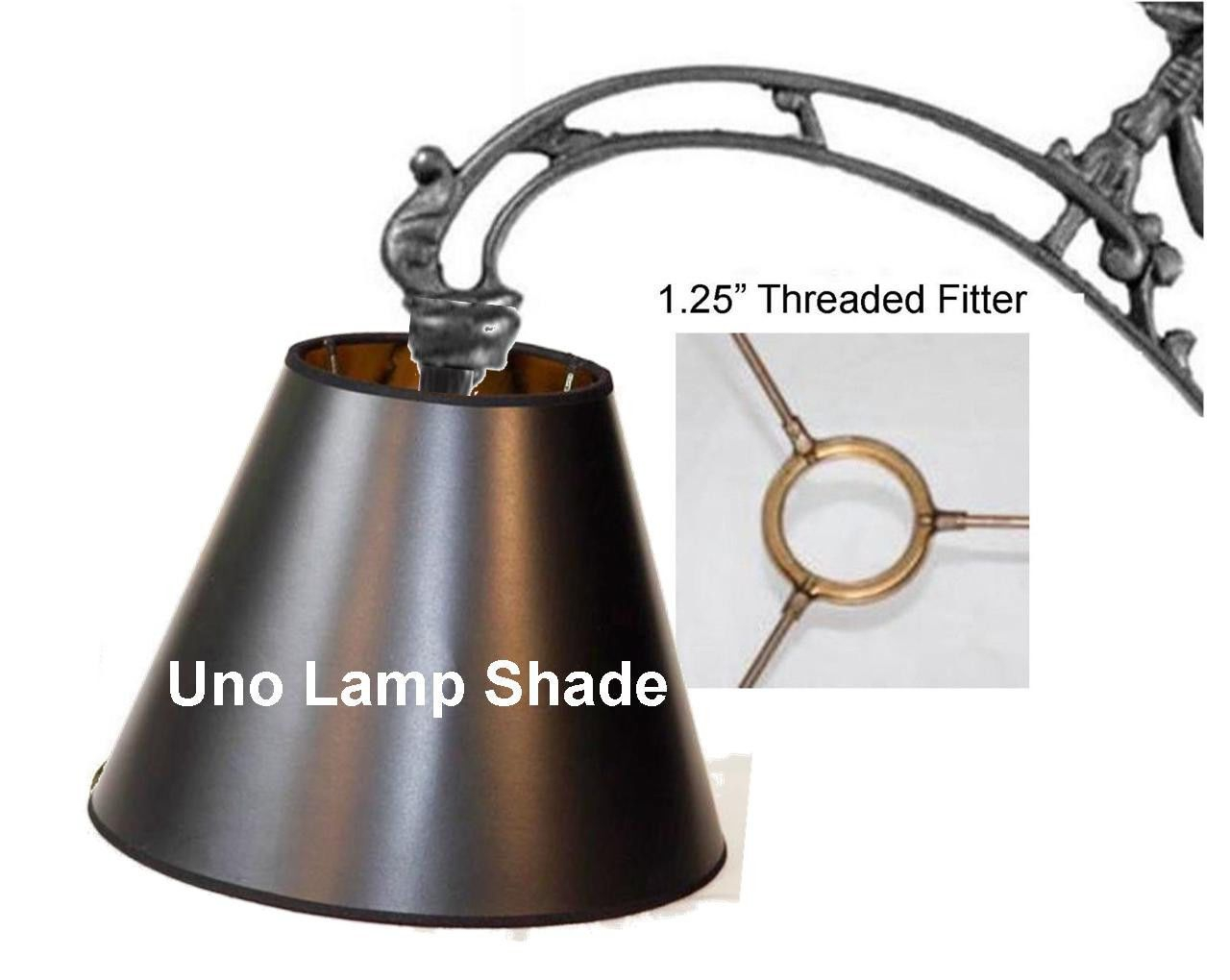 P Screw On Fitter Black Lampshade Fits Floor Lamps Bridge Arm regarding sizing 1280 X 1020