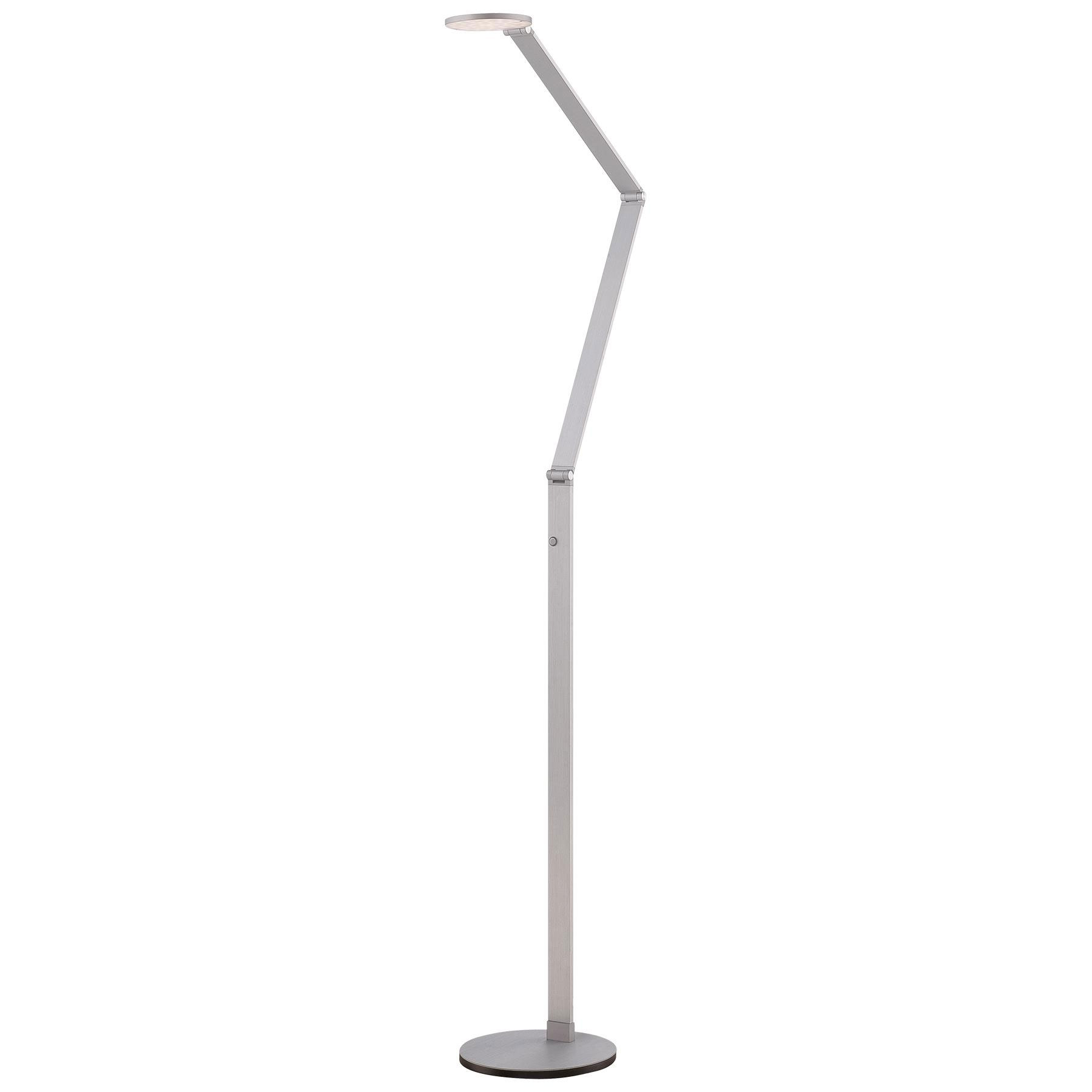 P305 Led Floor Task Lamp George Kovacs P305 2 654 L intended for sizing 1800 X 1800