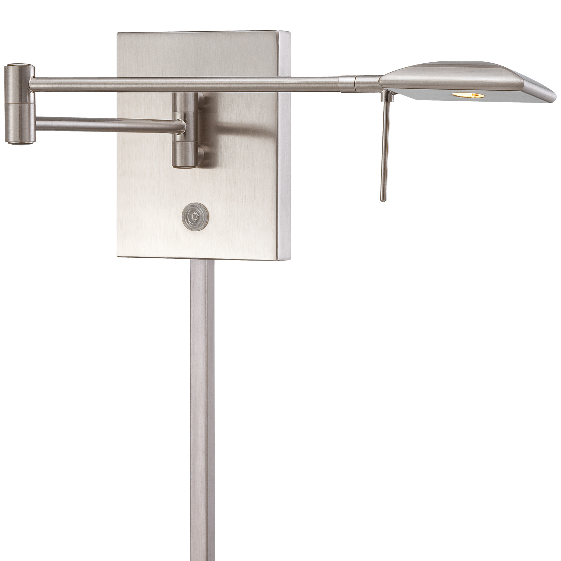 P4328 Led Swing Arm Wall Sconce George Kovacs P4328 084 with measurements 1800 X 1800