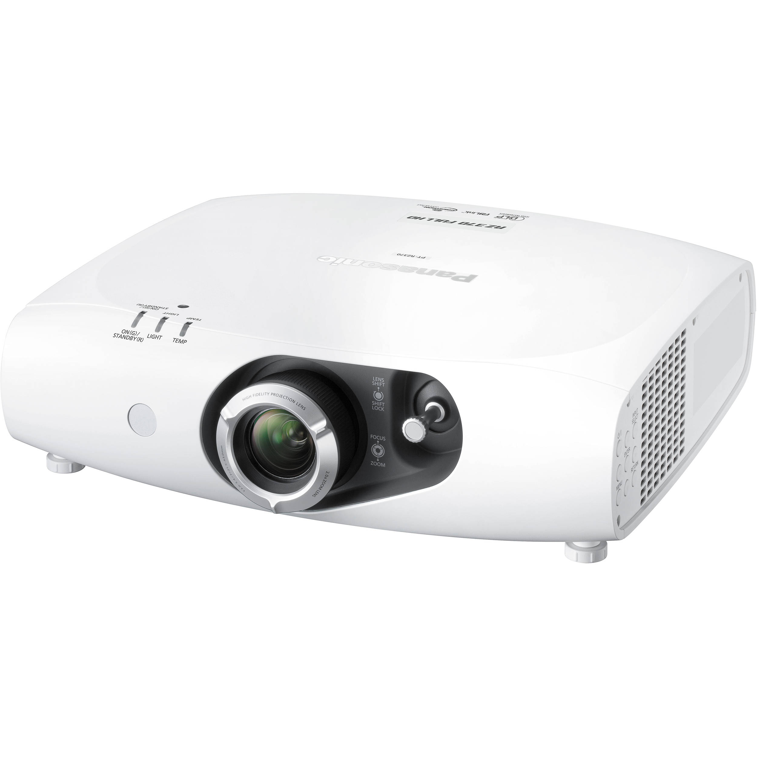 Panasonic Pt Rz370u Solid Shine Dlp Projector Pt Rz370u Bh for size 2500 X 2500