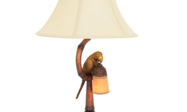 Parrot Table Lamp With Night Light Island Way Living Tropical regarding proportions 1000 X 1000