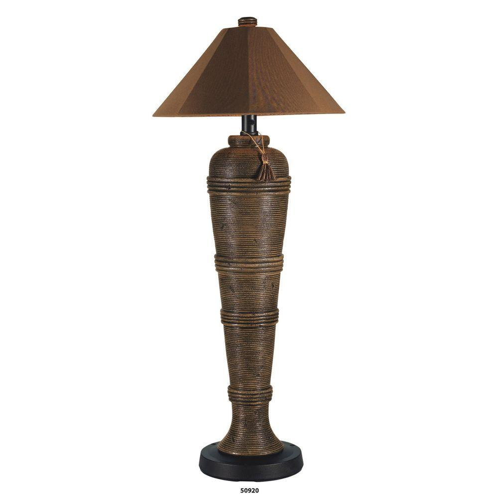 Patio Living Concepts Canyon 60 In Cocoa Outdoor Floor Lamp With within dimensions 1000 X 1000