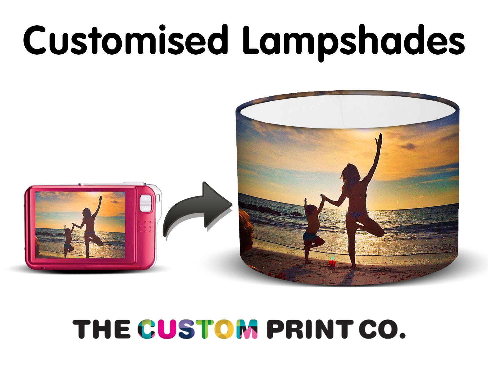 Personalised Lampshades From Your Artwork Or Digital Photos The in measurements 1600 X 1203