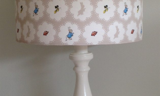 Peter Rabbit Lamp Shade Lampshadehouse Madeitau within size 700 X 1304