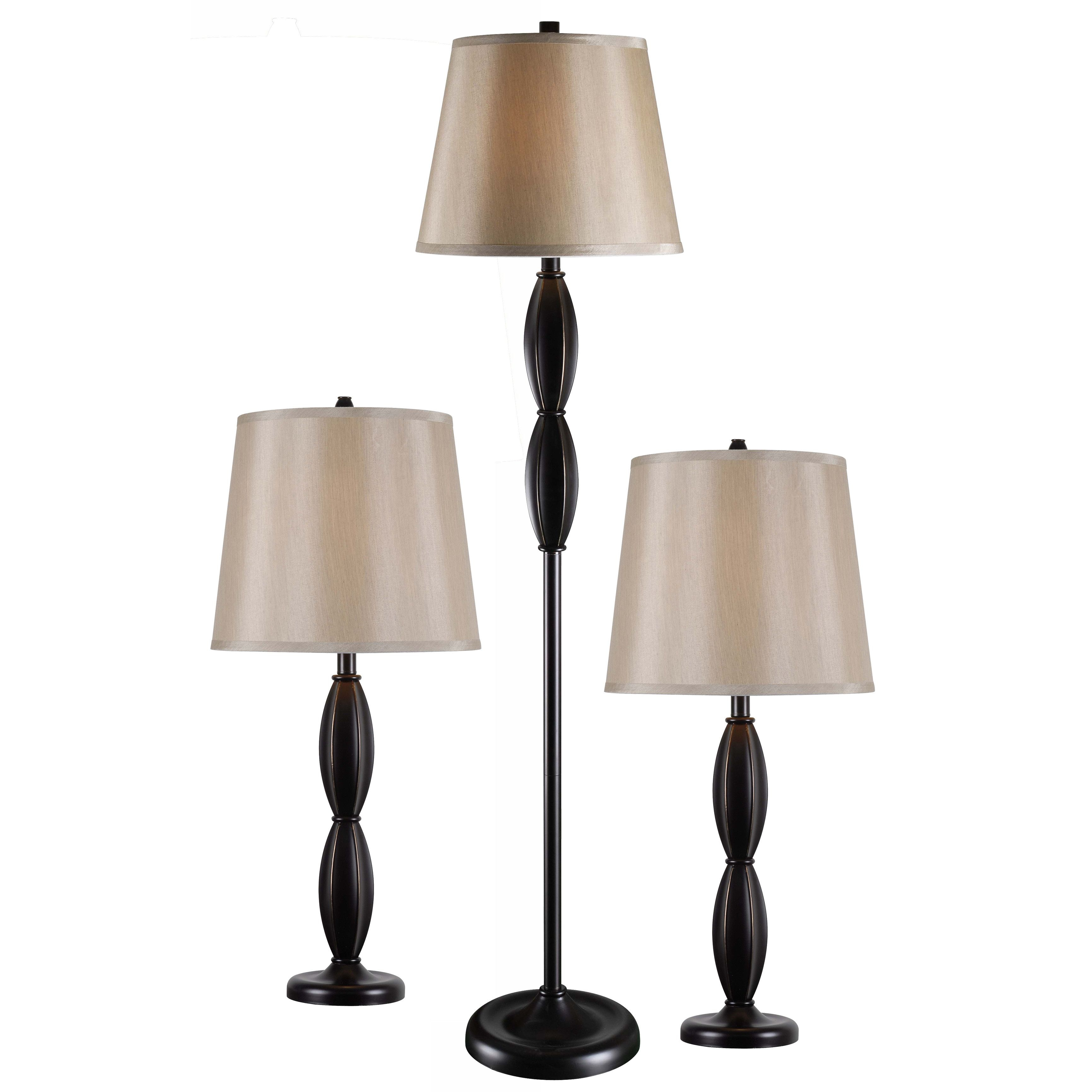 Petrey 3 Piece Table And Floor Lamp Set Lamp Sets Floor Lamp And inside measurements 3462 X 3462