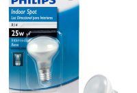 Philips 25 Watt R14 Incandescent Mini Reflector Light Bulb 415372 inside measurements 1000 X 1000