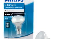 Philips 25 Watt R14 Incandescent Mini Reflector Light Bulb 415372 with regard to proportions 1000 X 1000