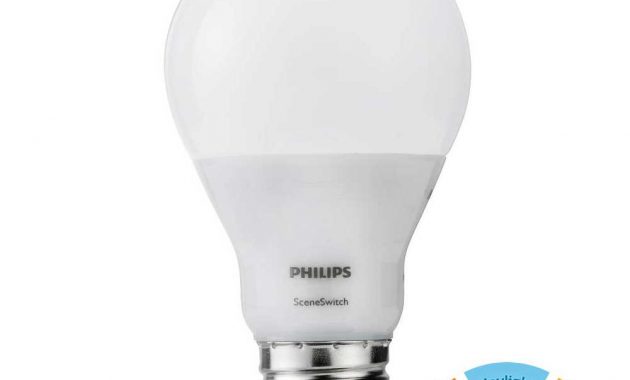 Philips 60 Watt Equivalent A19 Led Sceneswitch Light Bulb Daylight intended for proportions 1000 X 1000