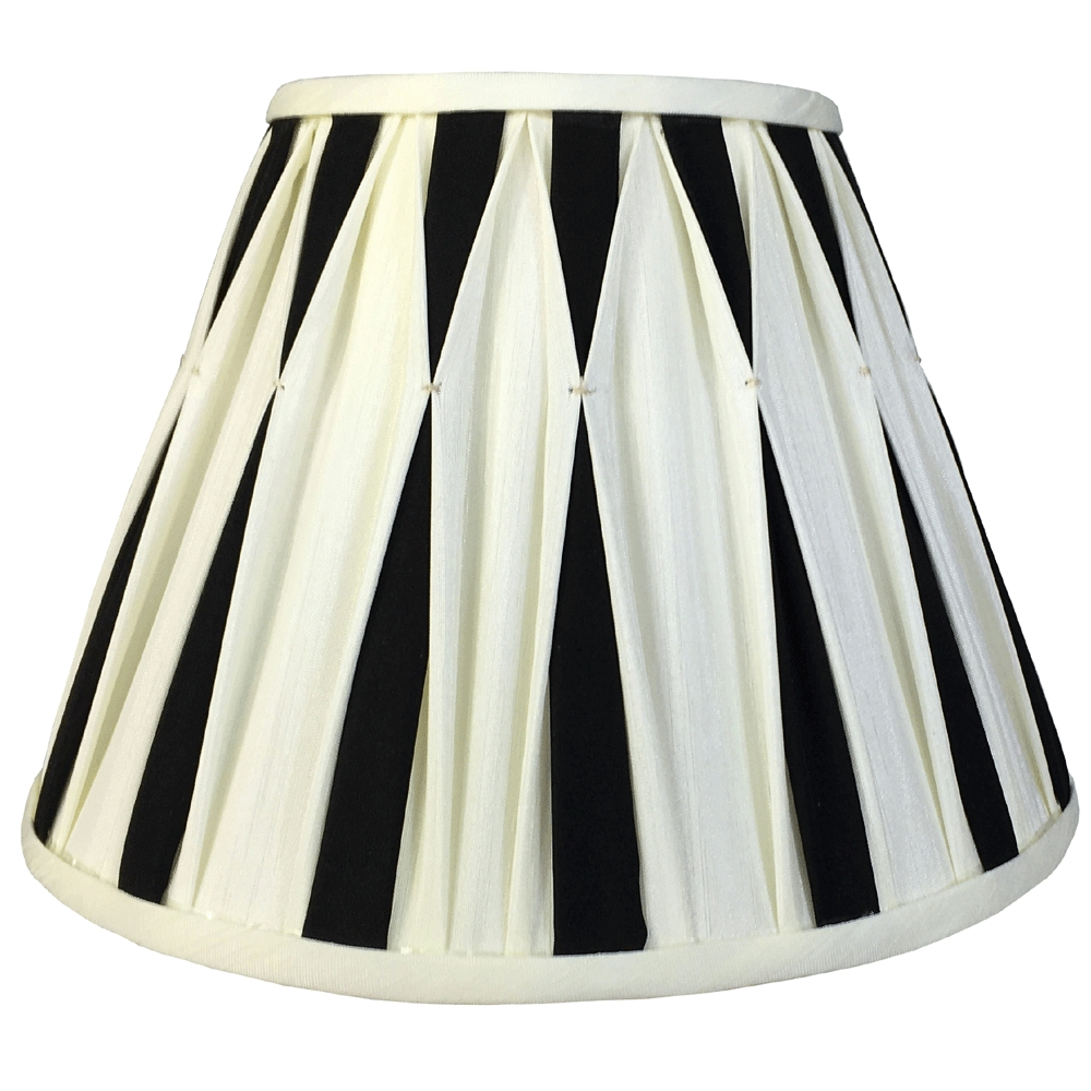 Pinch Pleat Lcream Black Imperial Lighting throughout measurements 1000 X 1000