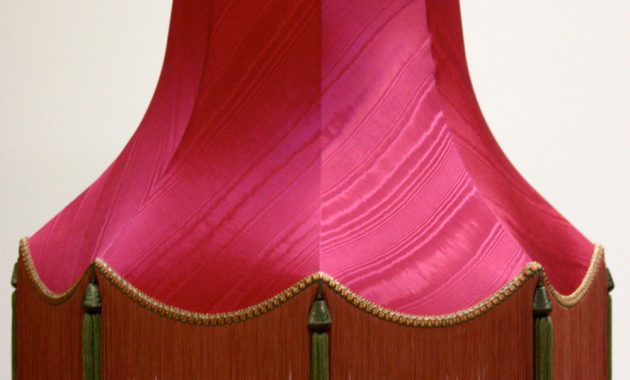 Pink Lampshade With Pink And Green Tassels Ten And A Half Thousand with regard to measurements 1000 X 1000