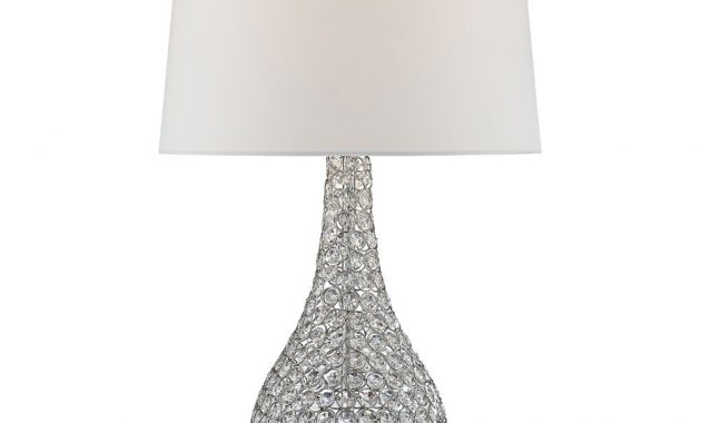 Possini Euro Kasey Crystal Beaded Gourd Table Lamp Style 7j491 pertaining to proportions 1000 X 1000