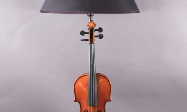 Quirky Violin Table Lamp with proportions 800 X 999