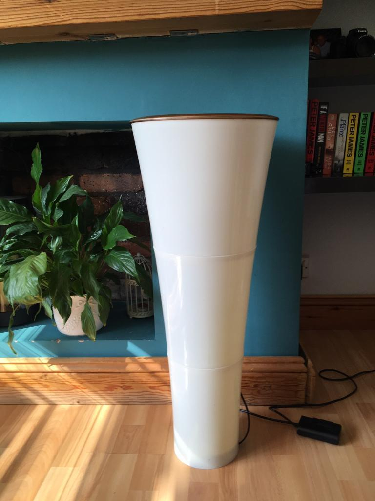 Rare Vintage Style Kaoyi Plastic Cone Up Lighting Floor Lamp In for sizing 768 X 1024