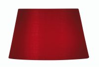 Red Cotton Drum Lamp Shade 20 Inch S901 20rd Oaks Lighting with dimensions 1000 X 1000