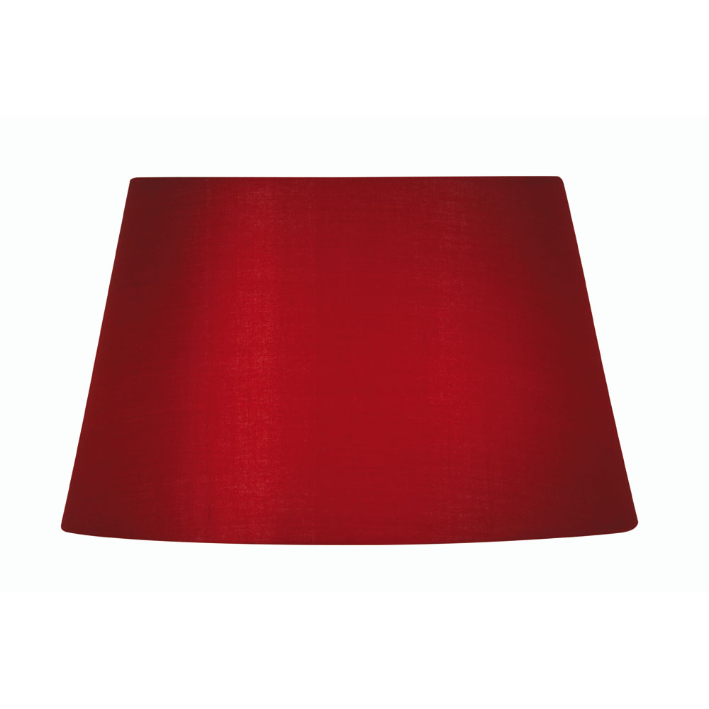 Red Cotton Drum Lamp Shade 20 Inch S901 20rd Oaks Lighting with dimensions 1000 X 1000