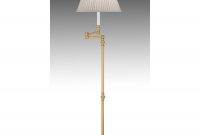 Reeded Brass Swing Arm Floor Lamp Floor Lamps Lamps Black Torchiere in measurements 900 X 900