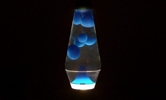 Relaxing Blue Lava Lamp On Black Background Tilt Up Medium Shot inside proportions 1920 X 1080