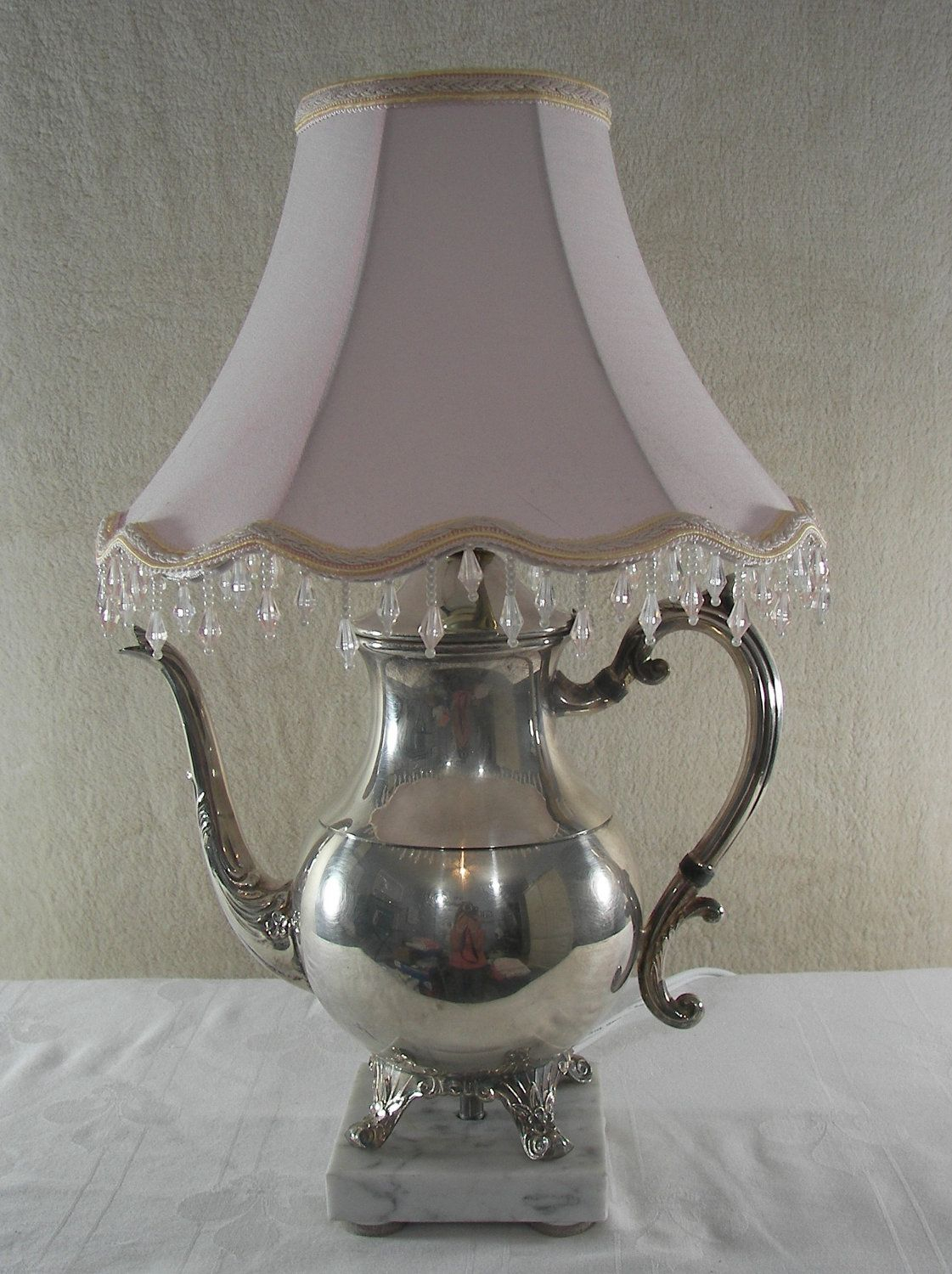 Repurposing Old Teapots Vintage Silver Plated Teapot Lamp throughout dimensions 1121 X 1500