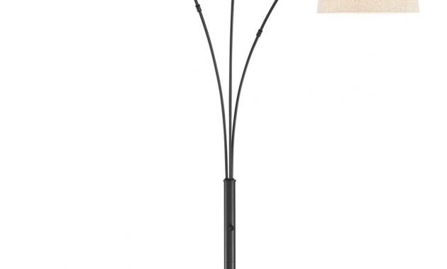 Revel Akira 785 Modern 3 Light Arc Floor Lamp With 4 Way Switch inside proportions 1127 X 1900