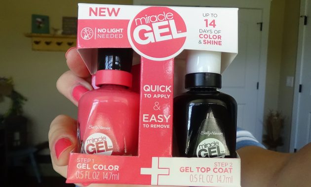 Review Sally Hansen New Miracle Gel No Light Needed Gel Polish with regard to size 3000 X 1690