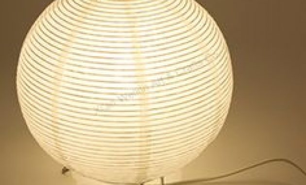 Rice Paper Table Lamp Pixball for measurements 1024 X 1024