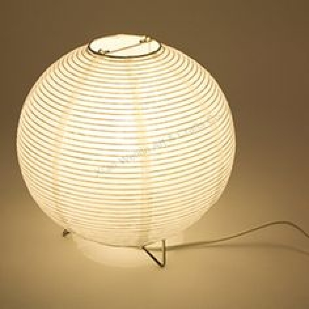 Rice Paper Table Lamp Pixball for measurements 1024 X 1024