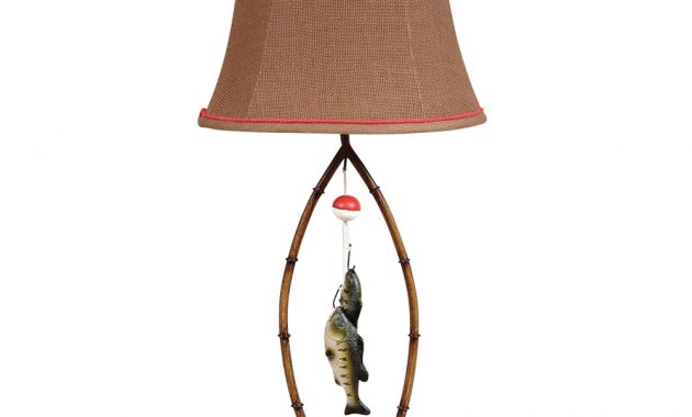 Rock Creek Fishing Cabin Table Lamp Rustic Lighting Walmart in size 1000 X 1000