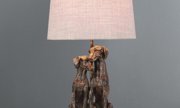 Room Essentials Stick Lamp Antique Brass Dogs Table Lamp Room inside dimensions 2000 X 2000