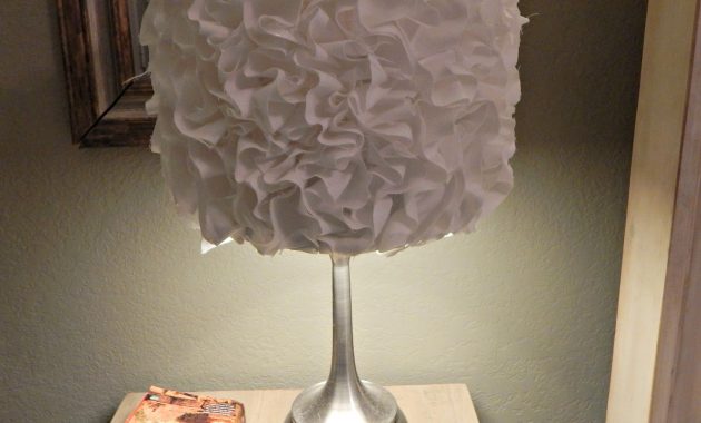 Ruffled Lamp Shade Diy Texas Craft House within proportions 2046 X 2346