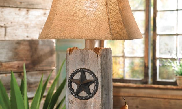 Rustic Star Table Lamp regarding dimensions 1000 X 1000