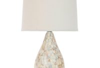 Safavieh Lauralie 205 In Cream Capiz Shell Table Lamp With Off regarding sizing 1000 X 1000