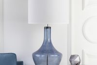 Safavieh Lighting 33 Inch Mercury Light Blue Table Lamp Free Within in dimensions 2500 X 2500