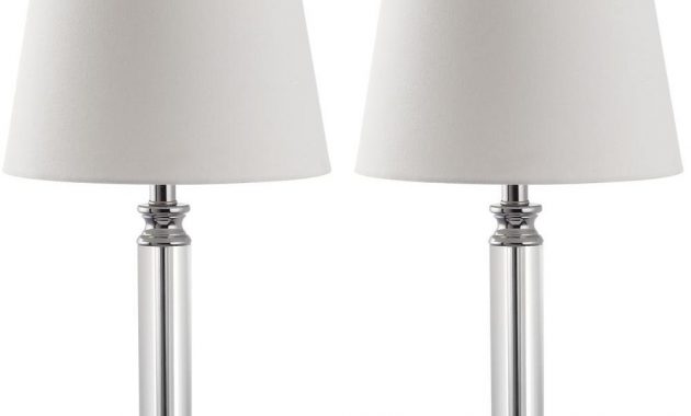 Safavieh Zara 235 In Clear Crystal Table Lamp Set Of 2 Lit4098a with measurements 1000 X 1000