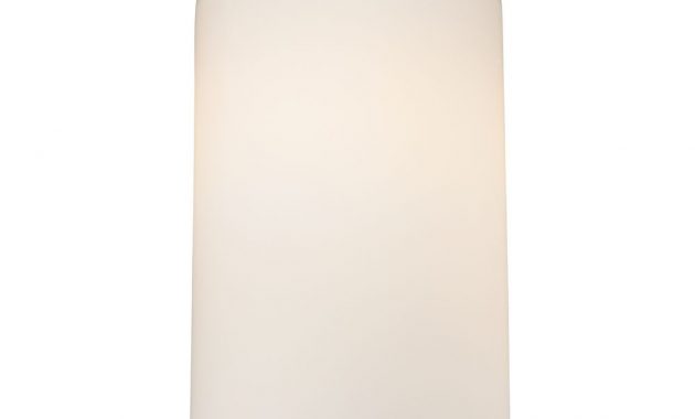 Satin White Cylinder Glass Shade Lipless With 1 58 Inch Fitter in proportions 1000 X 1000