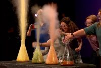 Science Bobs Crazy Foam Experiment At The World Science Festival within size 1583 X 946