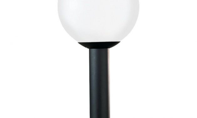 Sea Gull Lighting Outdoor Globe Collection 1 Light Outdoor Post with regard to sizing 1000 X 1000