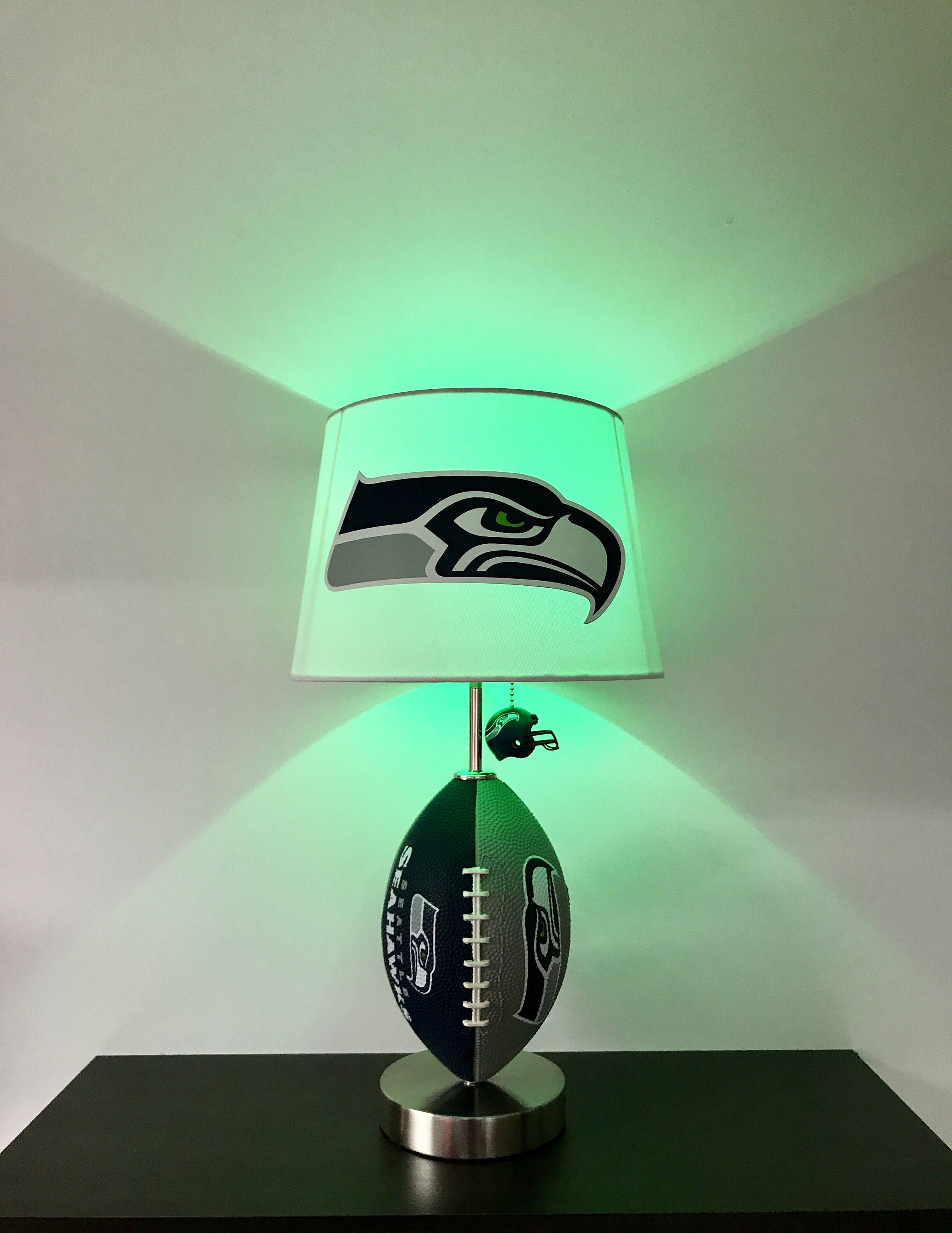 Seattle Seahawks Football Lamp Nfl Man Cave Sports Lamp Kids pertaining to sizing 2317 X 3000