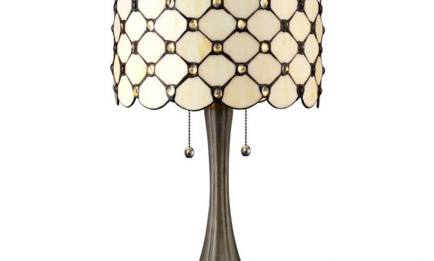 Serena Ditalia Tiffany Jeweled 21 In Bronze Table Lamp Tf7048tl with dimensions 1000 X 1000