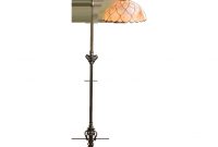 Signed Rembrandt Floor Lamp With Large Slag Glass Shade throughout size 1023 X 1023