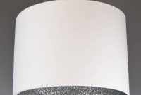 Silver Glitter Sequin Lined Lampshade Choice Of Colours Quirk for dimensions 900 X 900