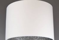 Silver Glitter Sequin Lined Lampshade Choice Of Colours Quirk throughout dimensions 900 X 900