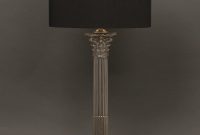 Silver Plate Corinthian Column Table Lamp Antique Lighting pertaining to sizing 800 X 1000