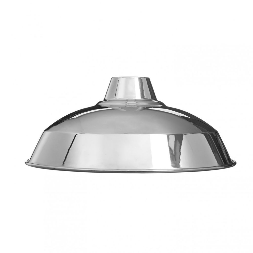 Silver Reflective Industrial Lamp Shade William And Watson pertaining to proportions 1000 X 1000