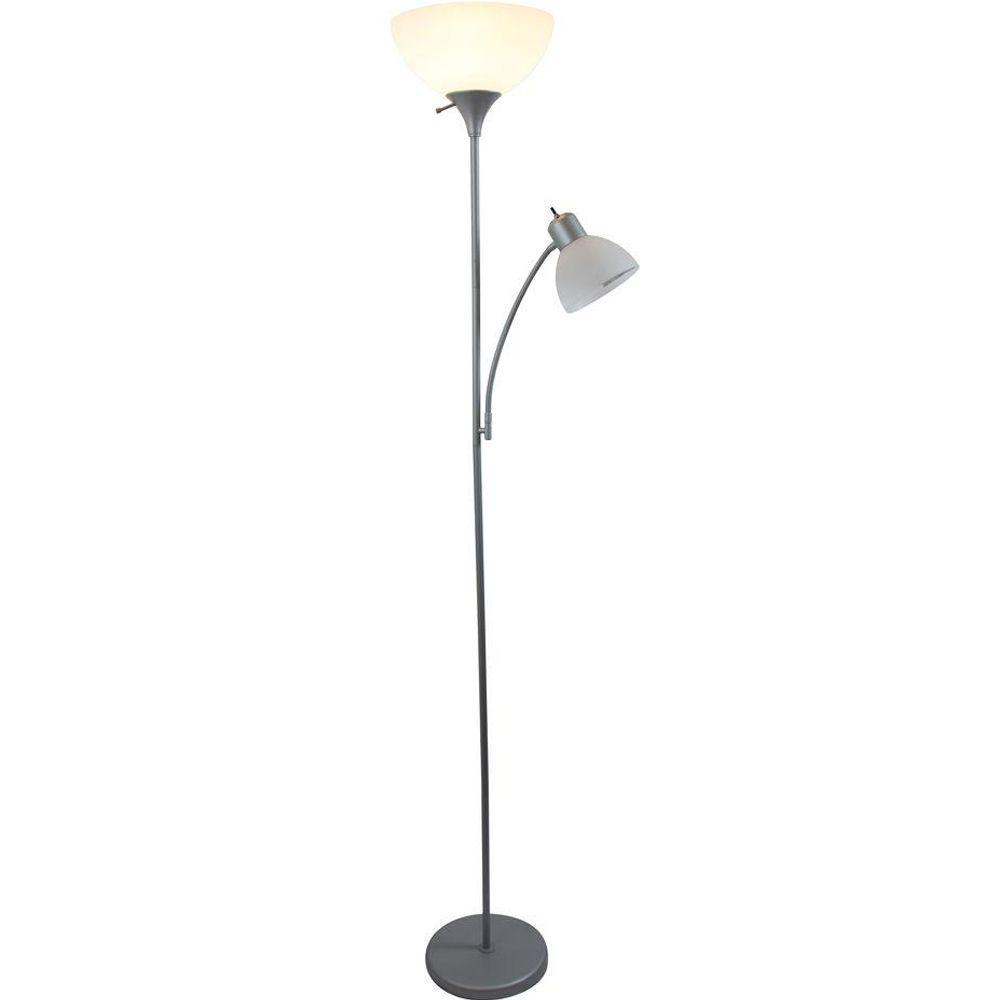 Simple Designs 715 In Silver Motherdaughter Floor Lamp With throughout measurements 1000 X 1000