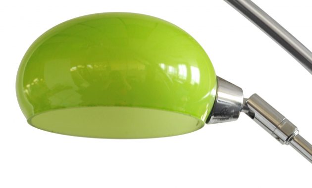 Single Green Shade For Arc Nero Floor Lamp From Litecraft in size 2300 X 2300